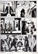 Dylan Dog - Vita rubata - p.221 - Montanari/Grassani - Tavola Originale  - 2000