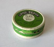 SCATOLA LATTA LEON BEAUX - INNESCHI PER CARTUCCE DA CACCIA - TRE FORI