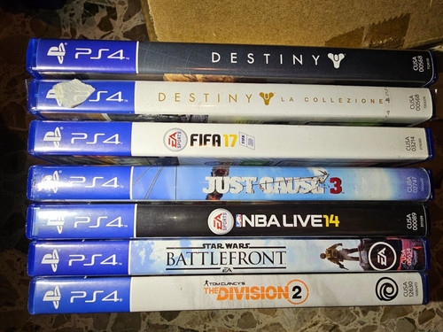 Lotto giochi playstation 4 - lotto, 7