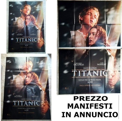 Titanic manifesti cinema - titanic,