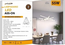Lampadario UNIVERSO LED Bianco
