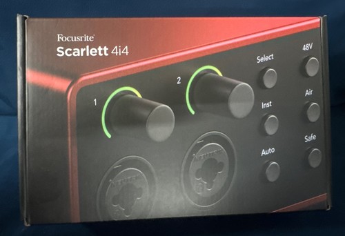 Focusrite scarlett 4i4 - focusrite,