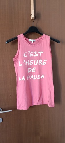 Tank top rosa taglia - top, 16