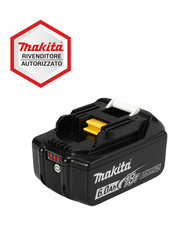 Batteria Makita BL1860B  18V 6.0Ah LXT Li-Ion  ORIGINALE  con Indicatore Carica
