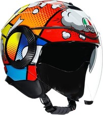 CASCO AGV JET Doppia Visiera