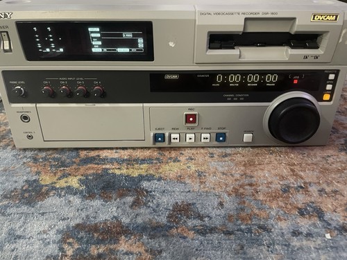 Sony dsr 1800 dvcam - sony, dsr-1800