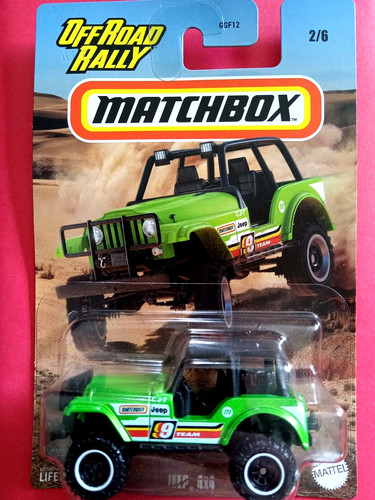 Matchbox jeep 4x4 - matchbox,