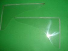 PLEXIGLASS PER PORTIERE ANTERIORI FIAT 1200 GRANLUCE