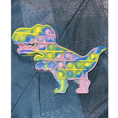 Rainbow dinosaur pop - dinosaur, pop-it