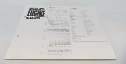 Nissan diesel engine sd33 anni - diesel,