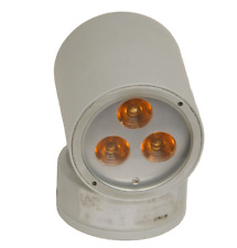 Lampada Parete da Esterno Grigia Atsia Linea Light 85386 3x1W LED Monoemissione