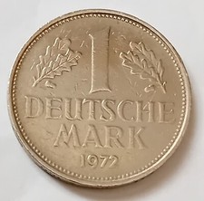 1 Marco Germania 1972 zecca F (Stoccarda)