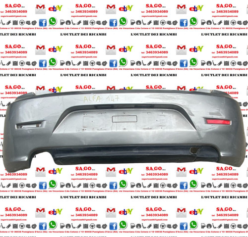 Paraurti posteriore alfa romeo - posteriore,