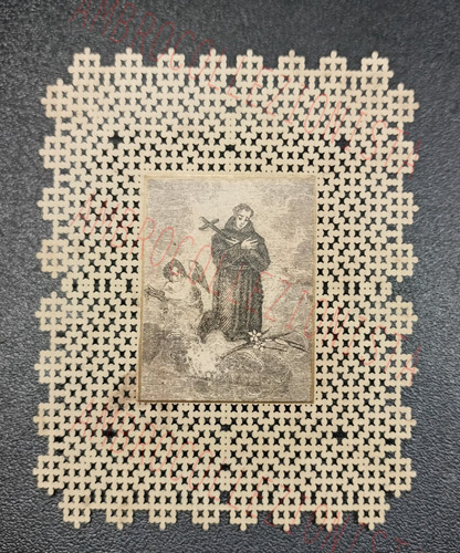 Santino antico con - pizzo, san