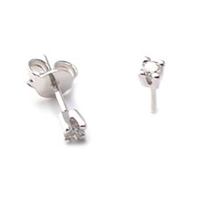 18kt white gold 10k - 18kt, 0.10k