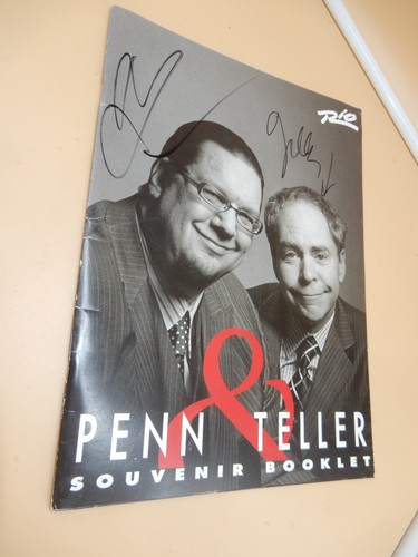 Penn and teller - and, at