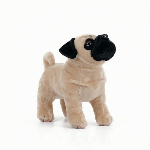 Carlino peluche morbido - di,
