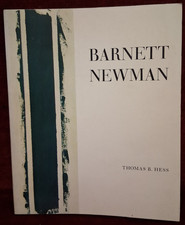 BARNETT NEWMAN by THOMAS B. HESS - 1969