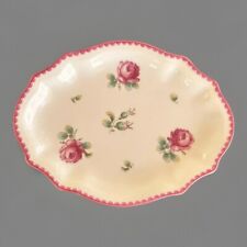 Vassoietto in Porcellana Richard Ginori Decoro Amalfi (Roselline Sparse)