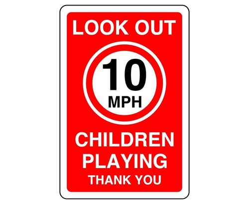 Look out 10mph bambini - , che