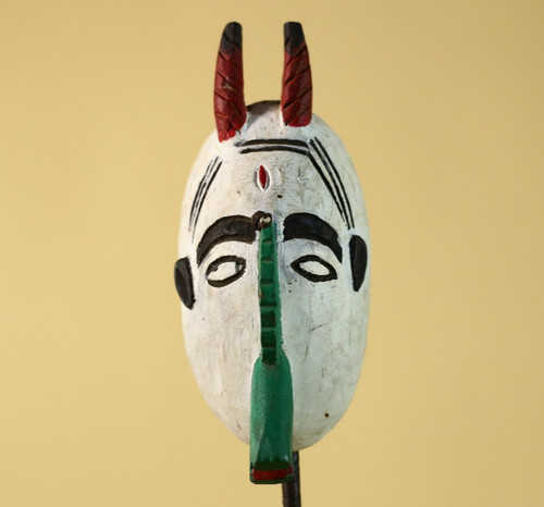 Maschera africana legno - in, da