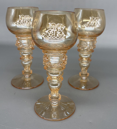 Vetro veneziano vintage - , oro