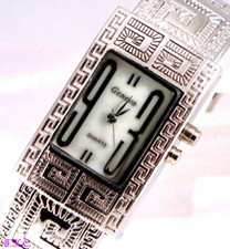 Chiave Greca Vintage, Placcato