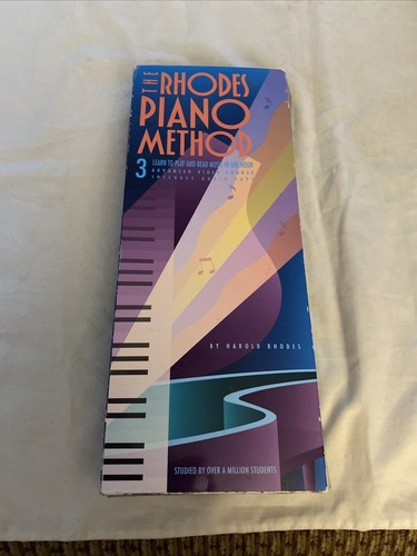 Rhodes piano method vhs - piano, and