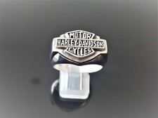 925 Argento Sterling Motore Cycles Motociclista Rocker Anello Esclusivo Usati