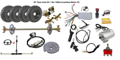 Kit assale posteriore - assale,