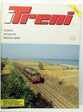I TRENI OGGI N.106 LUG-AGO 1990 STORIA ATTUALITA' MODELLISMO RIVISTA ITA 72870