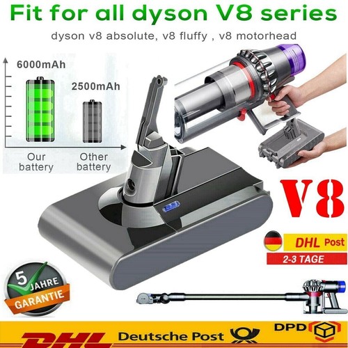 Batteria 6000 mah - dyson, v8