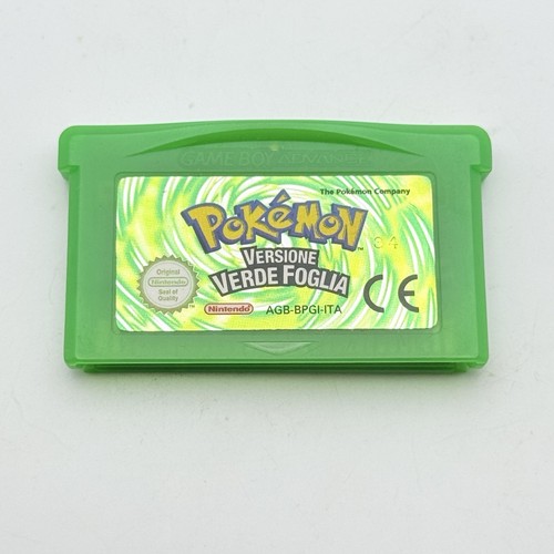 Pokemon verde foglia game boy - verde,