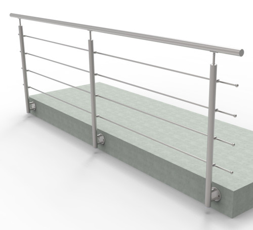 Set ringhiera inox sellon24 - set,