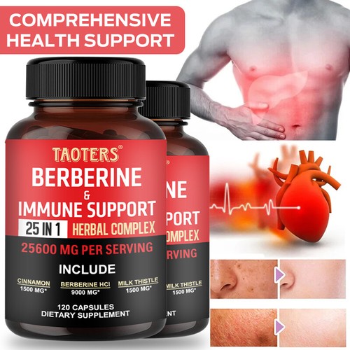 Berberina hcl 120 capsule - berberina,