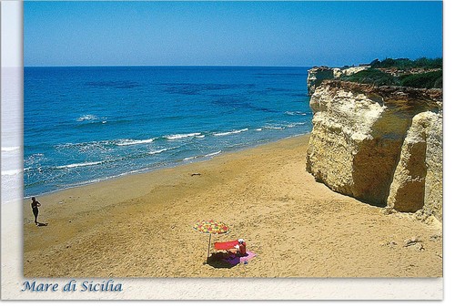 Cartolina sicilia ispica - cartolina,