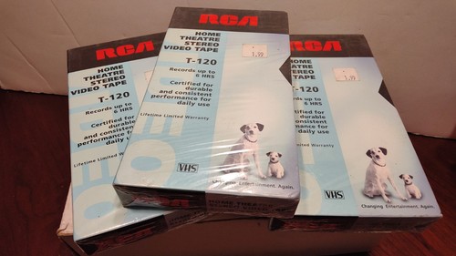 Nastri vhs rca 120 vuoti - rca,
