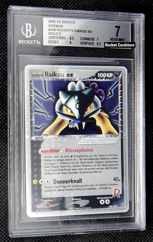 Pokemon rockets raikou holo - ex,