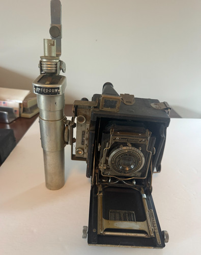 Fotocamera grafica vintage