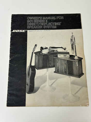 Bose 901 speaker series - 901,