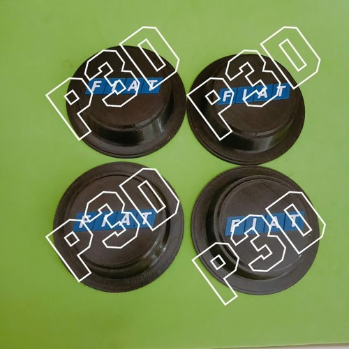 Tappi coprimozzo logo fiat - 4,