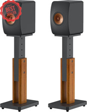 Coppia Supporti Altoparlanti in Legno Regolazione Altezza per KEF LS50 Meta LS50 Wireless II 50lb
