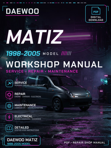Daewoo matiz 1998 1999 2000 - daewoo,
