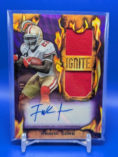 Frank gore auto 2024 topps - gore,