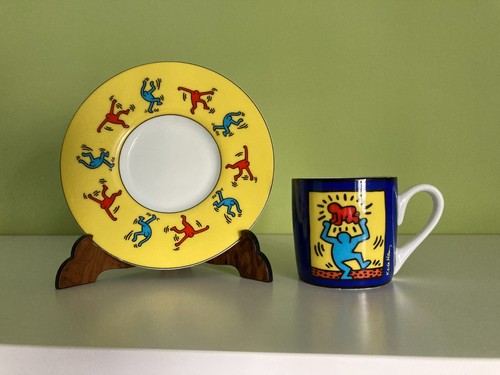Tazza piattino keith - tazza,
