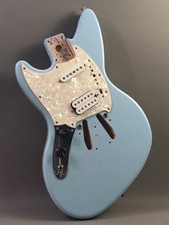 Corpo chitarra Lefty Fender Jagstang Sonic Blue 24" scala corta carico reliquia personalizzata