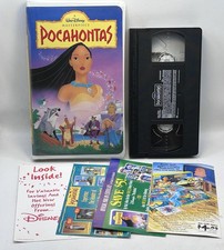 Pocahontas vhs disney video - vhs,