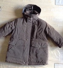 GIUBBOTTO INVERNALE BAMBINO MARRONE TAGLIA 4/5 Anni Nuovo