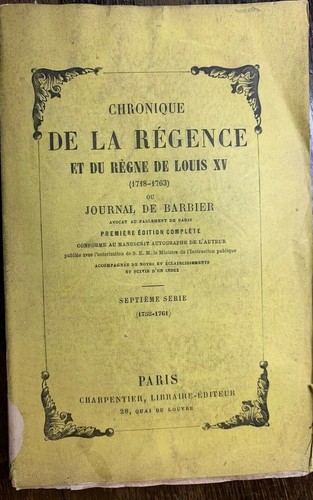 1866 chronique la regence - de,