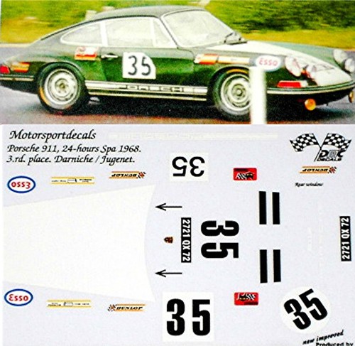 Porsche 911 spa 1968 35 - 911,